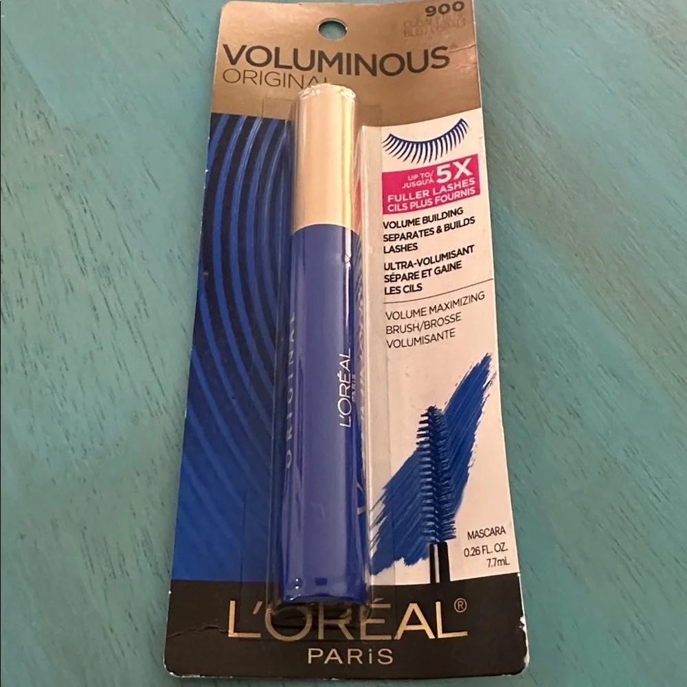 NWT L’Oréal Voluminous Mascara 900 Cobalt Blue